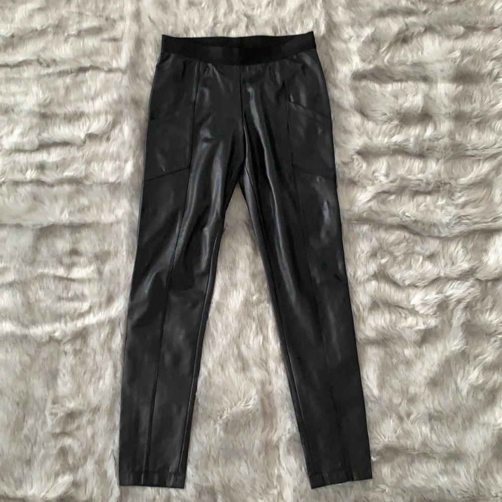 BCBG MAXAZRIA Faux Leather Leggings